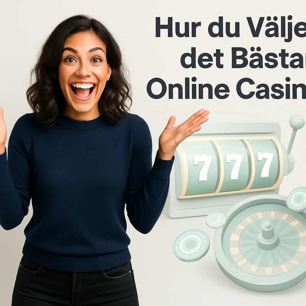 Hur du Väljer det Bästa Online Casino