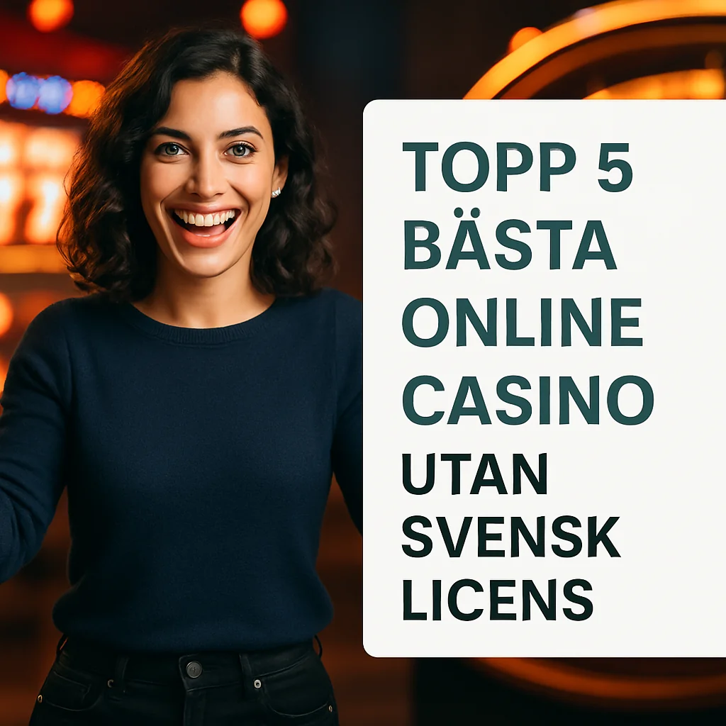 Topp 5 Bästa Online Casino utan Svensk Licens